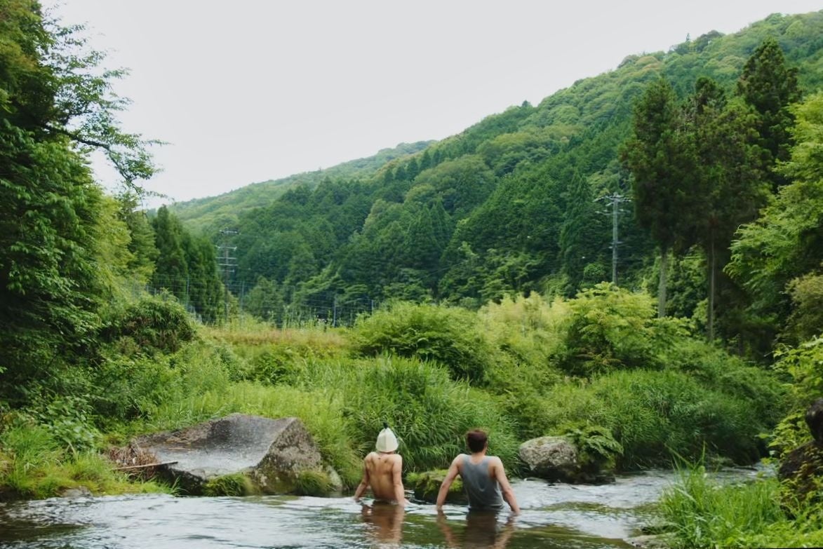 自然を感じながらの水風呂は最高です！