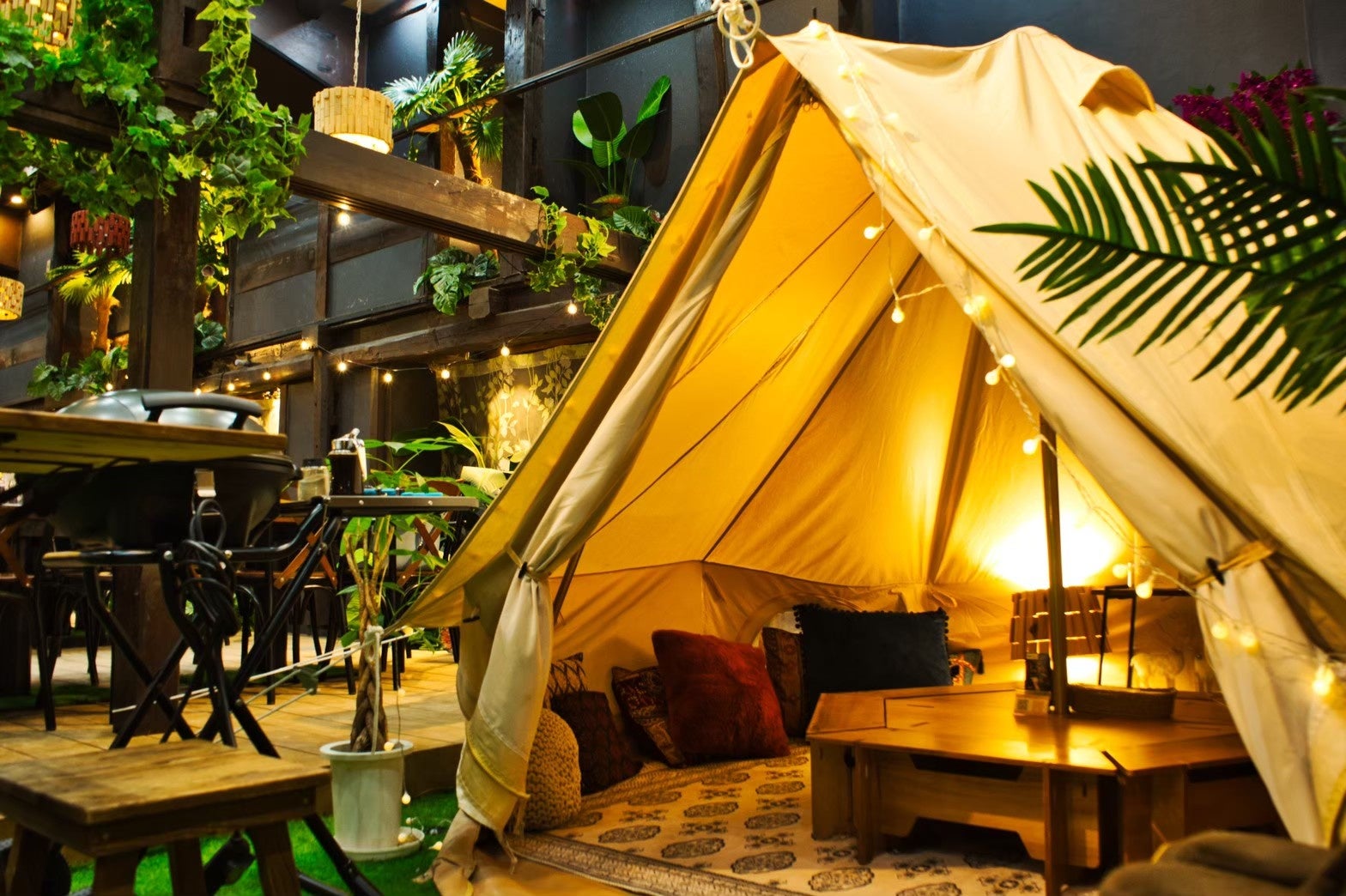 都会でグランピング！