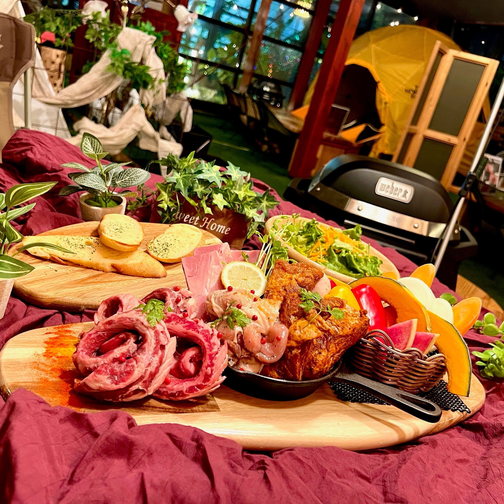 定番のレギュラーBBQプランも！