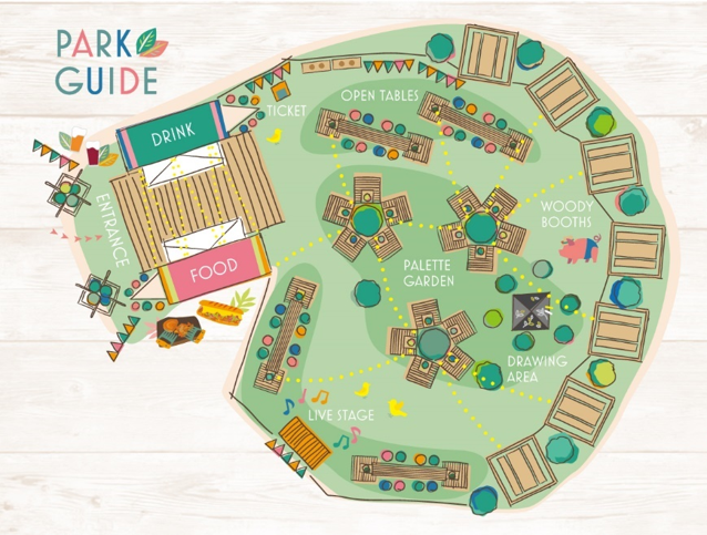 ▲会場レイアウト　※画像はイメージです。