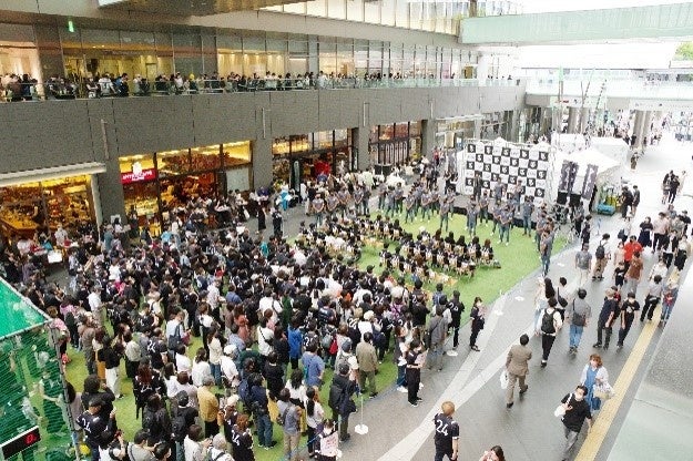 ↑2021-22シーズン報告会の様子 （写真提供：ブラックラムズ東京）