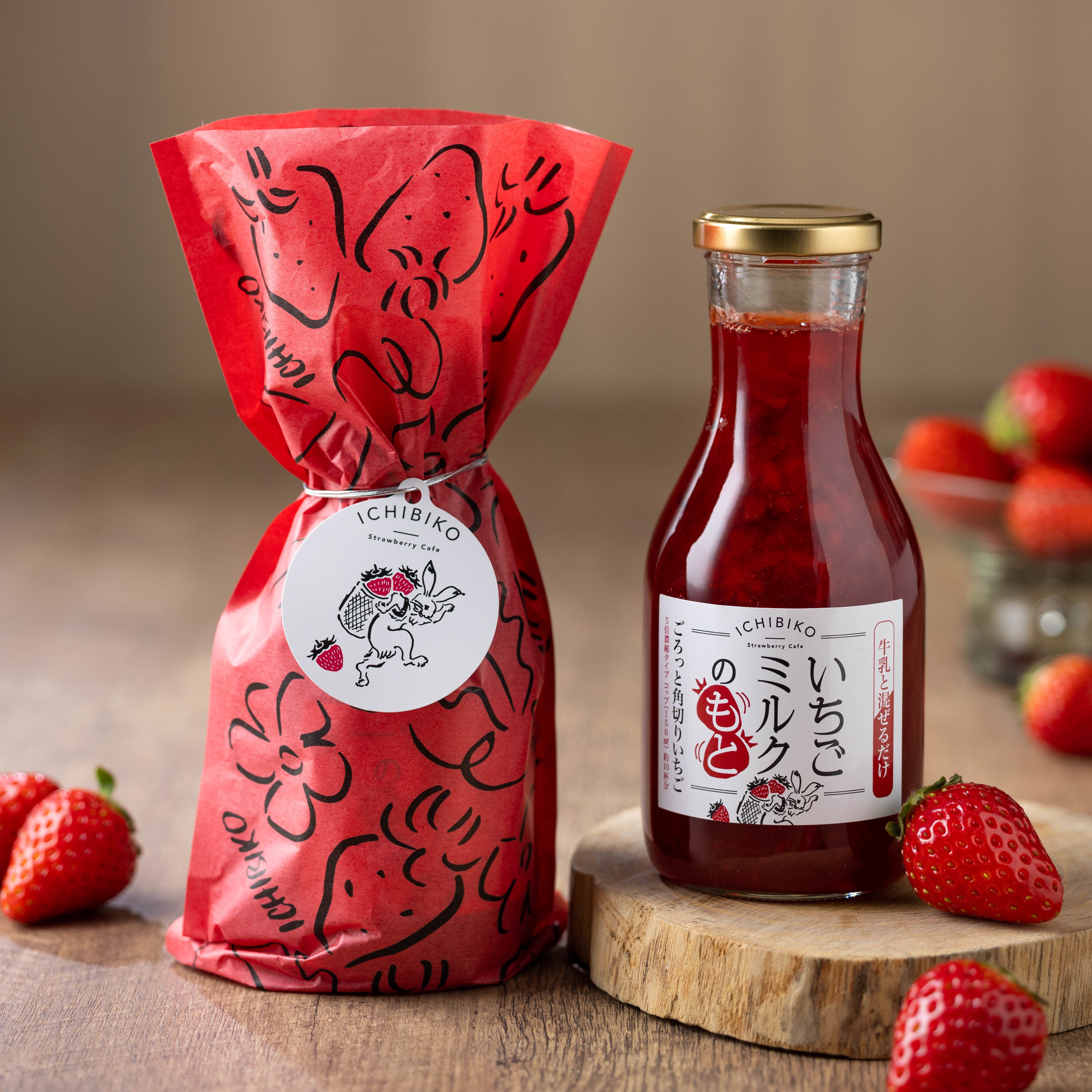 ICHIBIKOいちごミルクのもと(ギフトラッピングあり)