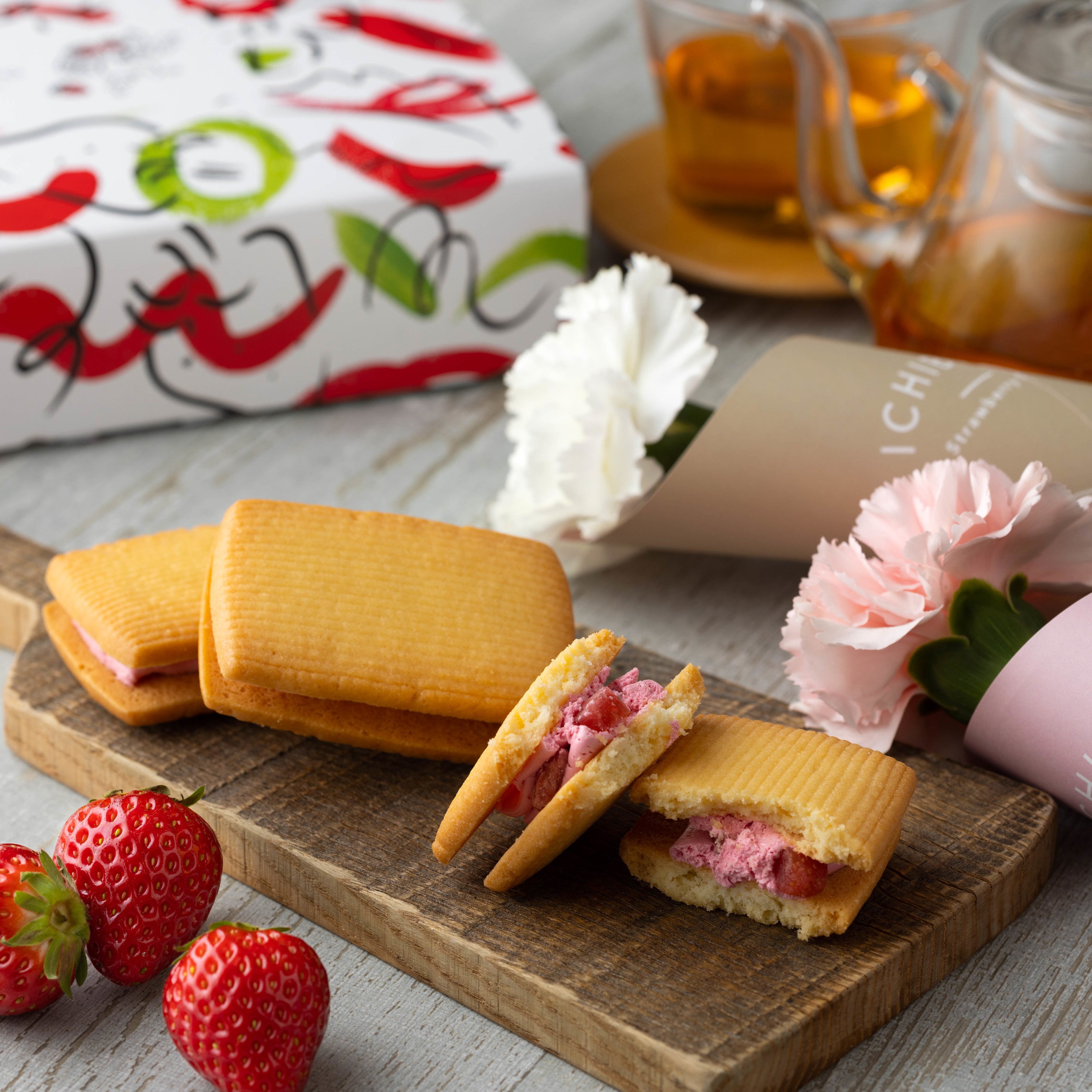 とっておき いちごバターサンド