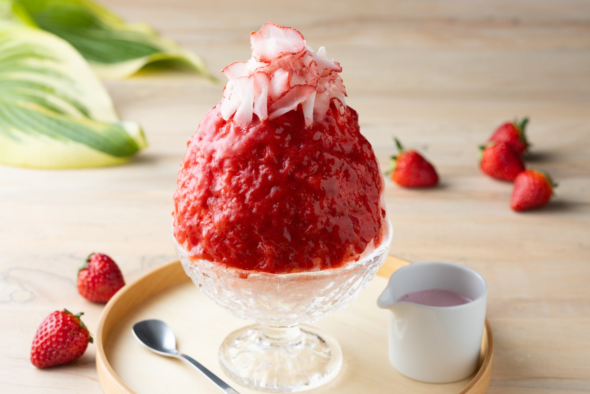 いちびこ氷 いちごミルク(イートイン限定)