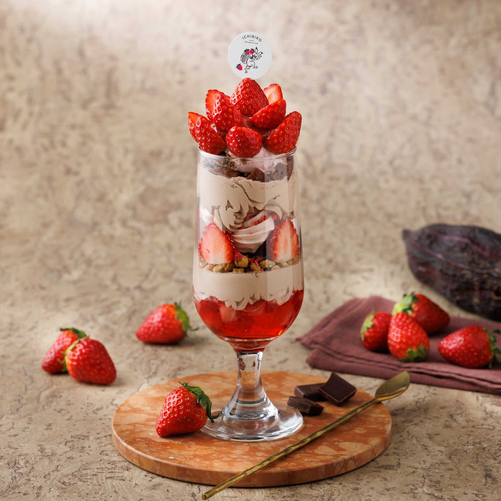 very strawberry パフェ ショコラ