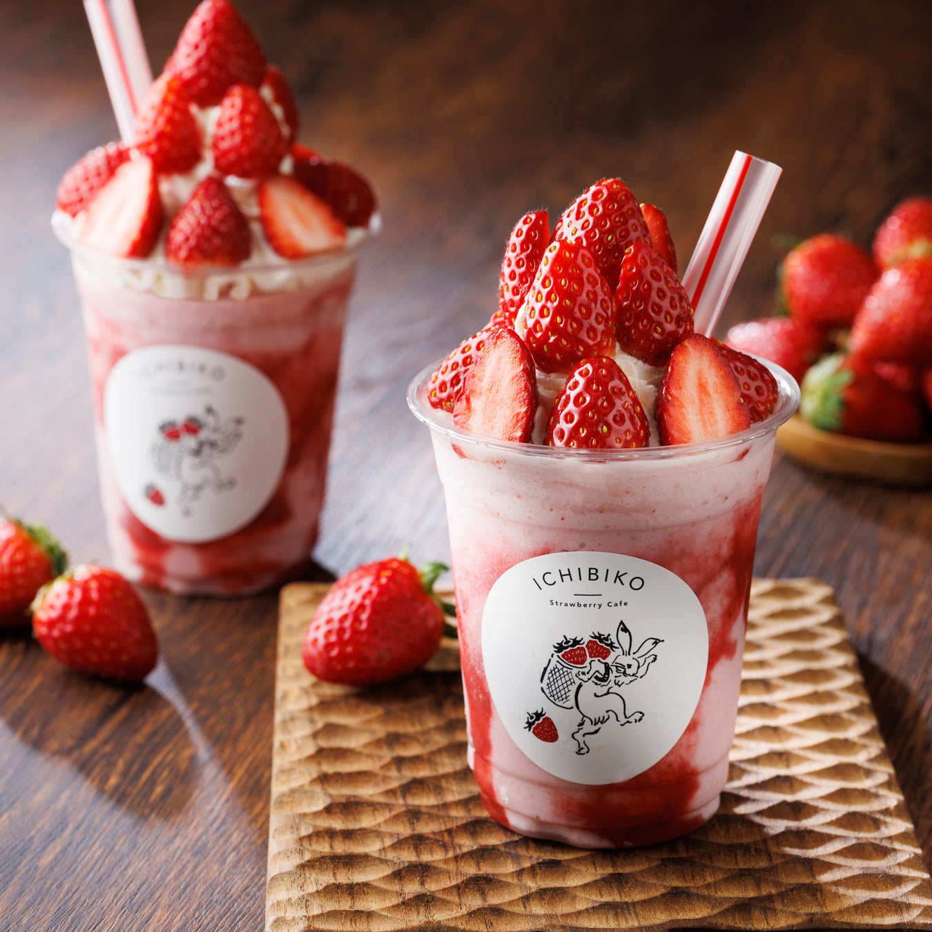いちごいちごスムージー