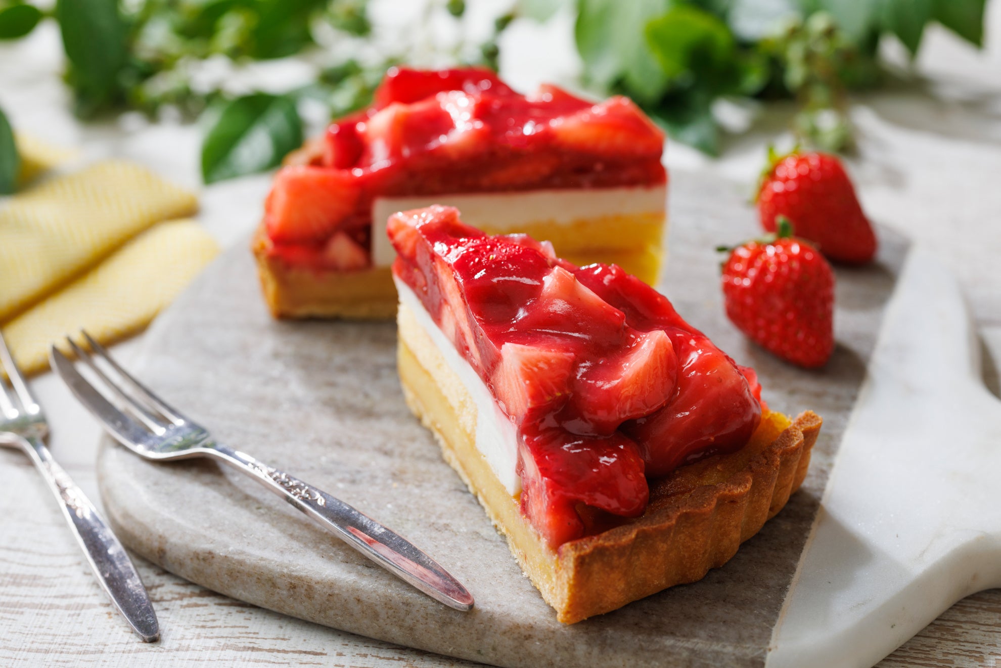 いちごのヨーグルトムースタルト