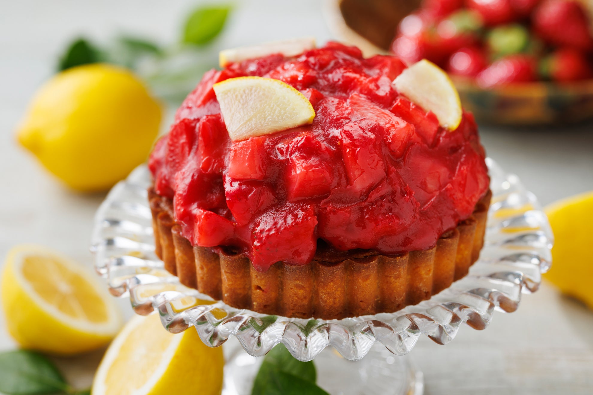 夏いちごと瀬戸内レモンのタルト（オンラインショップ限定）