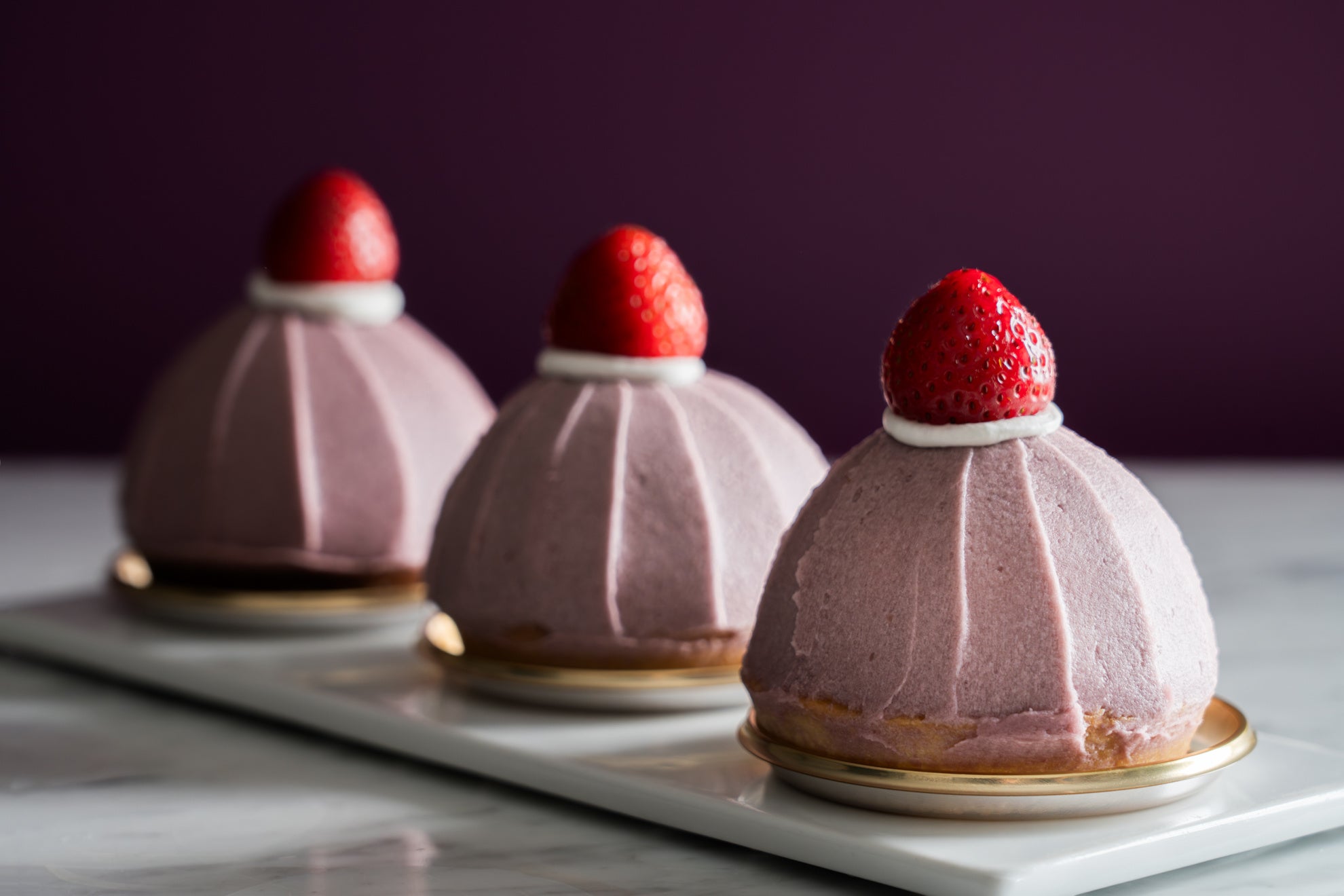 いちごとおいものモンブラン