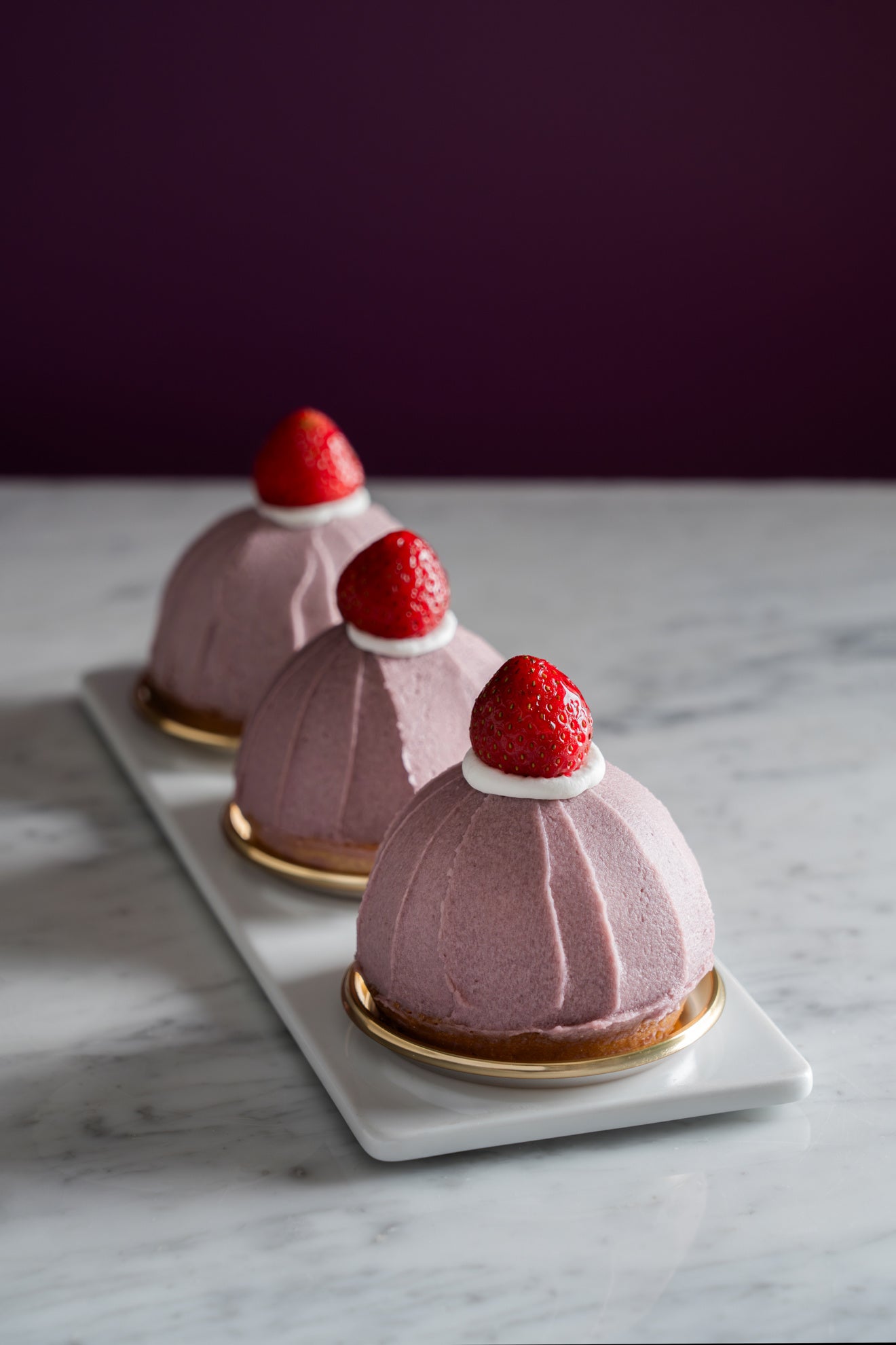 いちごとおいものモンブラン