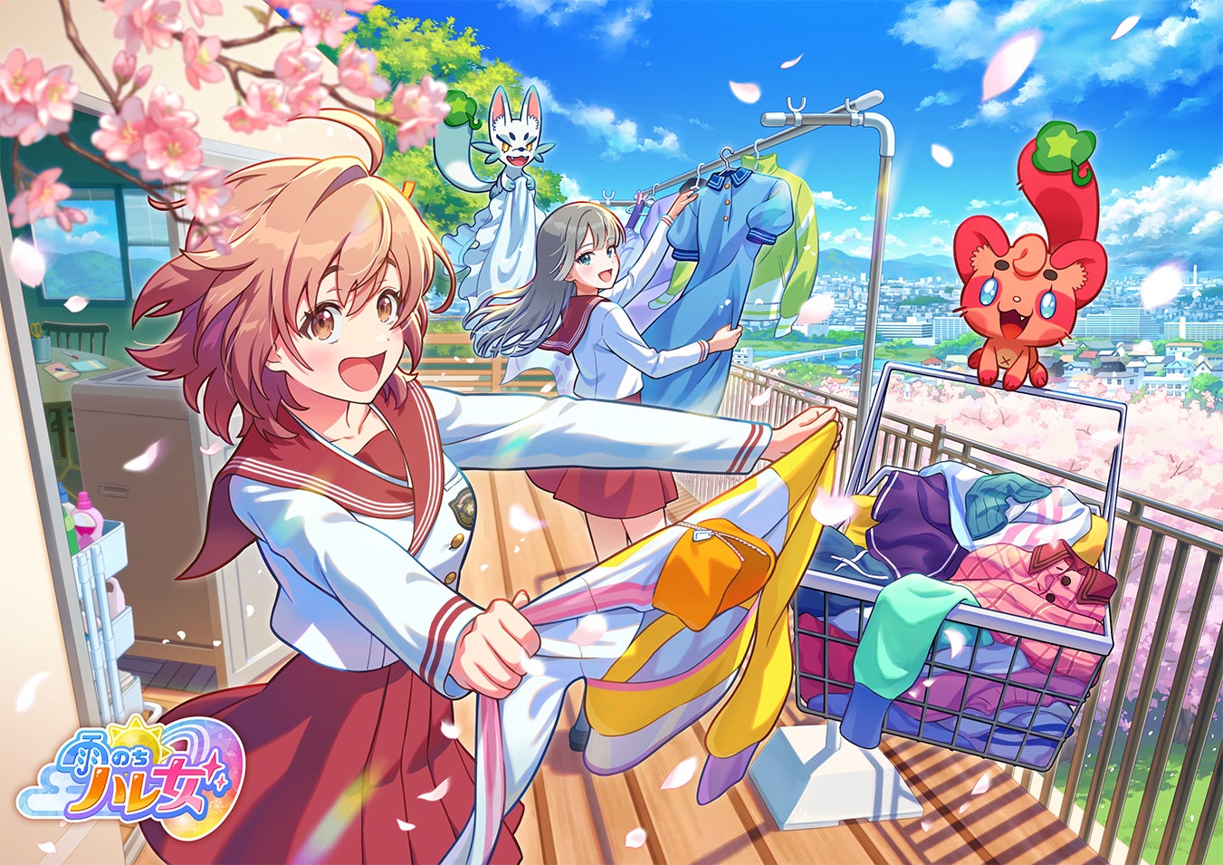 洗濯がゲームに!AQUA×『雨のちハレ女』タイアップで新体験 洗濯がゲームに!AQUA×『雨のちハレ女』タイアップで新体験