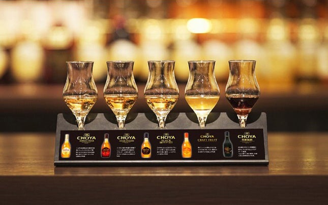 利き梅酒The CHOYA フライト ５種類