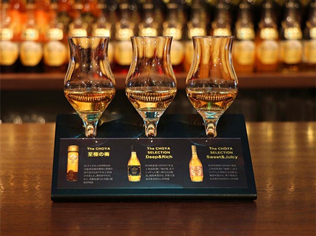 利き梅酒The CHOYA 至極のフライト ３種類