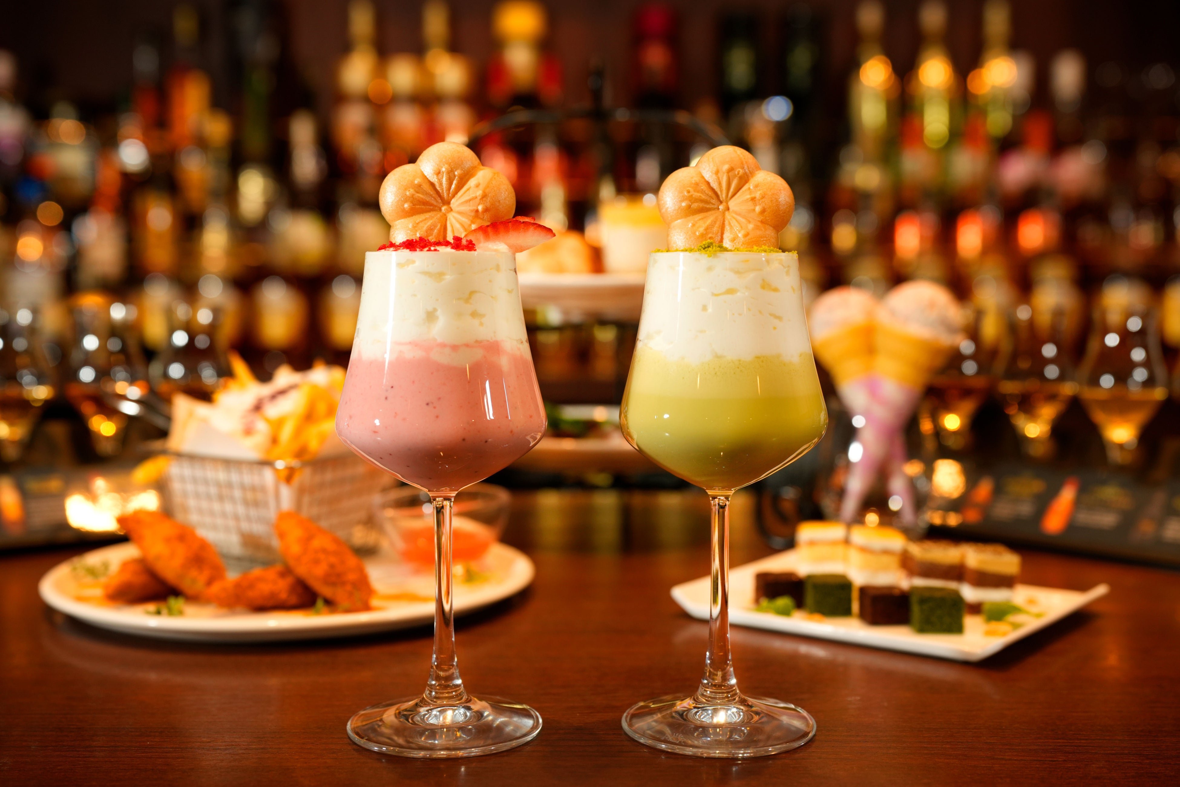 梅酒カクテル専門店「The CHOYA（ザ チョーヤ）銀座BAR」贅沢苺と濃厚