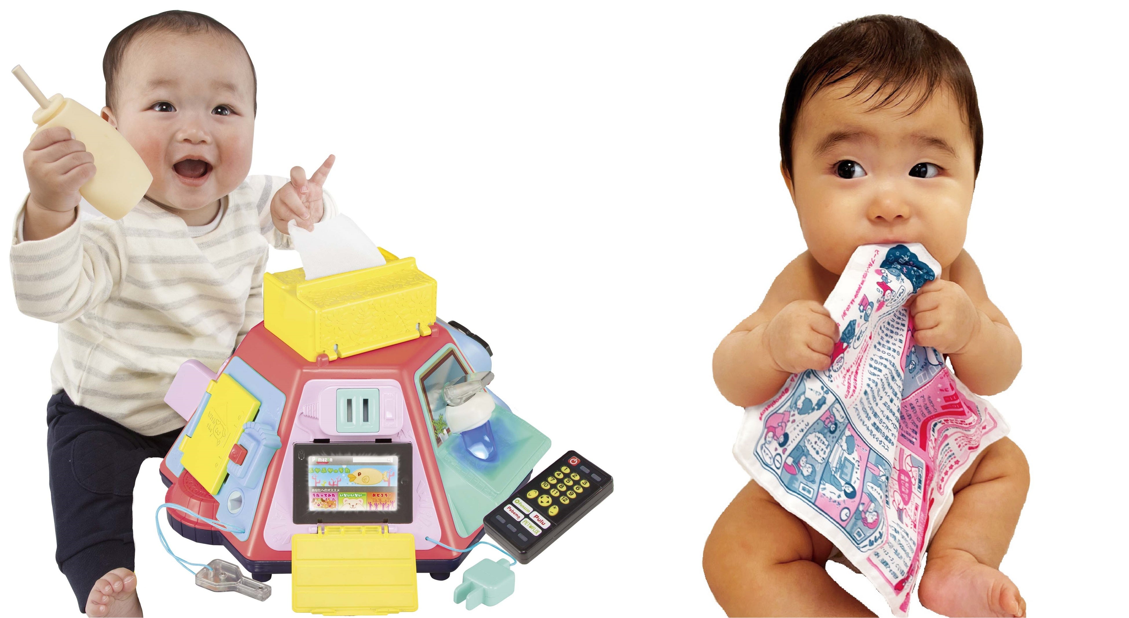 1歳頃までのベビー玩具の一例