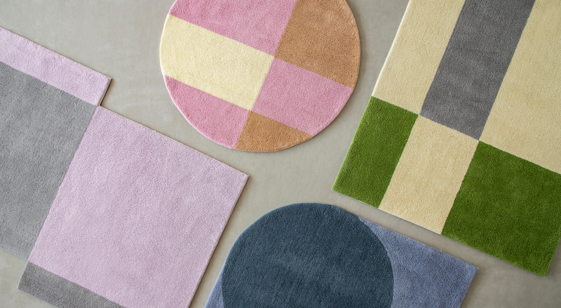 KANADEMONO × MIYOSHI RUG、サイズオーダーラグの新作を発表。合計