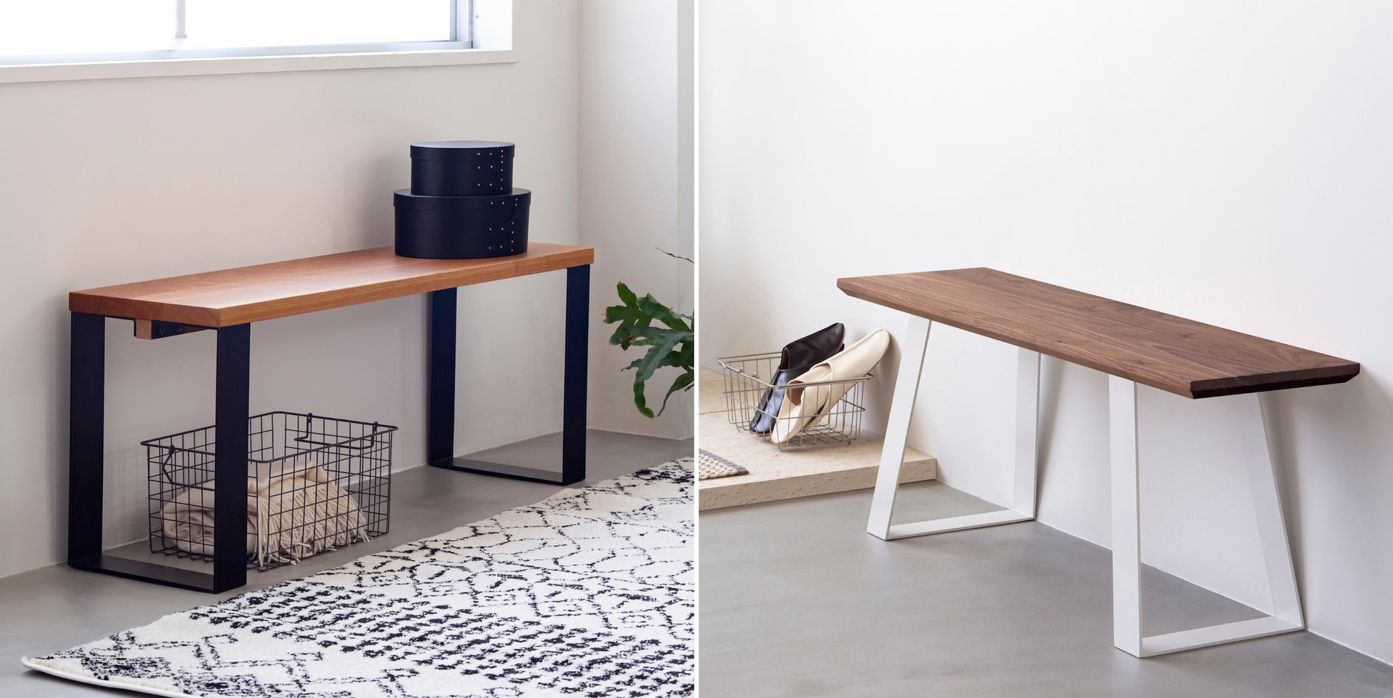 KANADEMONO】60通りのデザインで、ベンチの座面を1cm単位でサイズ KANADEMONO】60通りのデザインで、ベンチの座面を1cm単位でサイズ