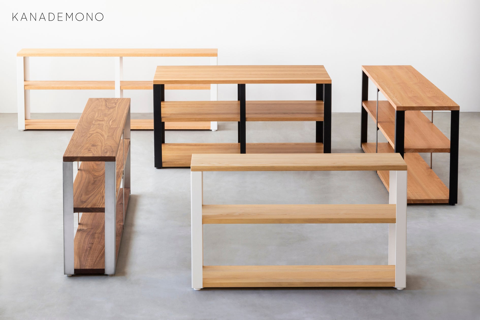 KANADEMONOより、幅・奥行のオーダーシェルフ「THE STORAGE SHELF」が KANADEMONOより、幅・奥行のオーダーシェルフ「THE STORAGE SHELF」が