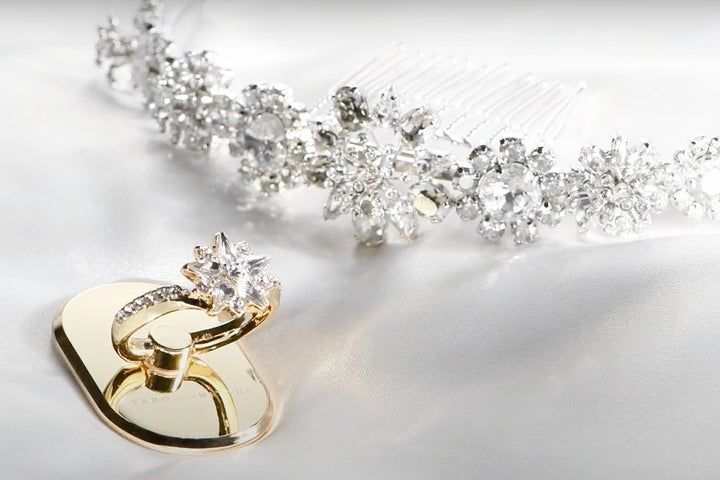 未使用保管品 プリンセスダイアナ ティアラのデザインリング 未使用保管品 プリンセスダイアナ ティアラのデザインリング