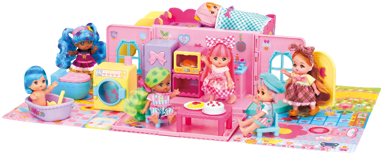 おうち遊びにぴったり！ポケットメルちゃんに「きほんの家具セット」が