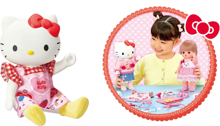 ハローキティ&ディアダニエル 遠鉄バス着せ替えマスコットセット ハローキティ&ディアダニエル 遠鉄バス着せ替えマスコットセット