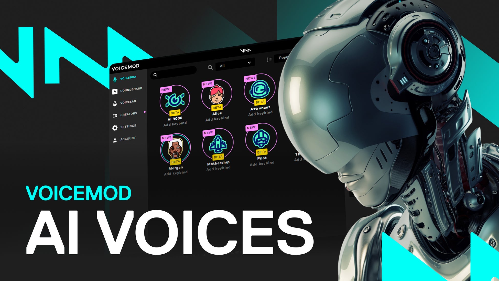 Voicemod が Aiリアルタイム ボイスチェンジャーをベータ版で無料提供開始 プレイブレーンのプレスリリース Voicemod が Aiリアルタイム ボイスチェンジャーをベータ版で無料提供開始 プレイブレーンのプレスリリース