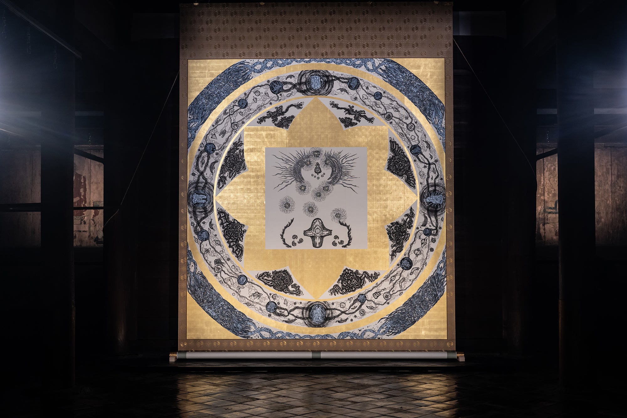 NEXT MANDALA- ⼤調和 陰陽 白黒