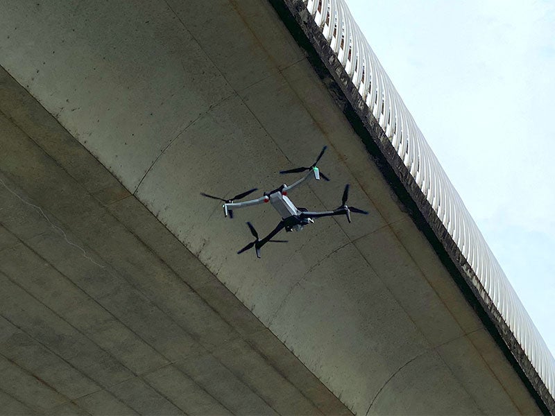 国内初!SKYDIO X10+3DSCANによる自動航行での橋梁床板部の詳細オルソ画像撮影により、0.1mmのクラック撮影の検証を実施しました | 株式会社ジャパン・インフラ・ウェイマークのプレスリリース