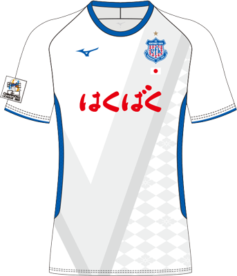 はくばく、ヴァンフォーレ甲府のACL仕様ユニフォームのスポンサーに