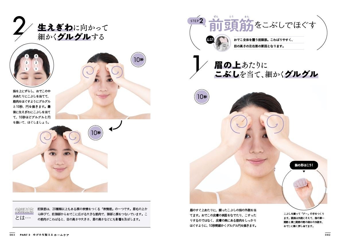 「目の高さの左右差」を整えるゆがみケア