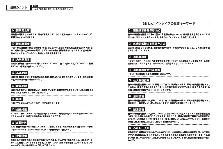 インボイス導入で抑えておくべき重要キーワード