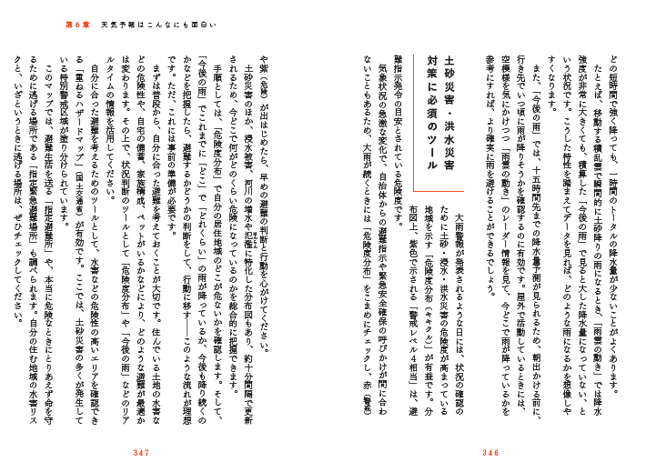 土砂災害・洪水災害対策に必須のツール