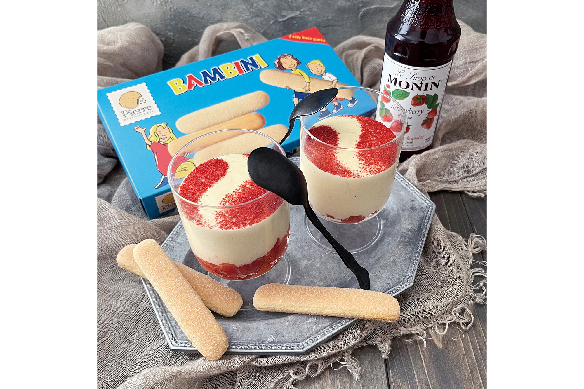 ピエールビスキュイットリー　フィンガービスケット　バンビーニ　100g　18セット : ピエールビスキュイットリー バンビーニ フィンガー