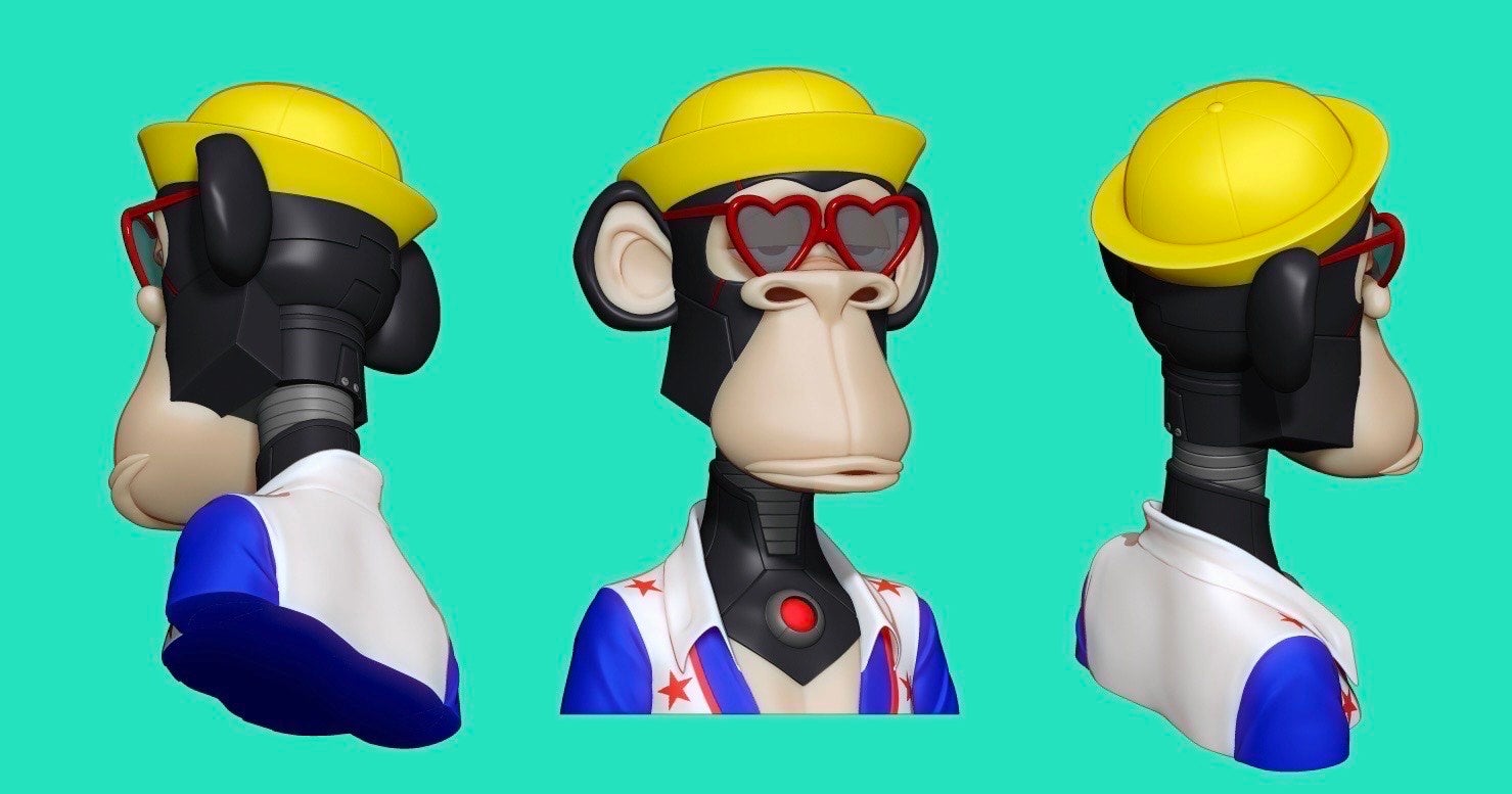 立体アート￥242,000（税込）素材：レジン サイズ：縦200×横130×奥106mm 