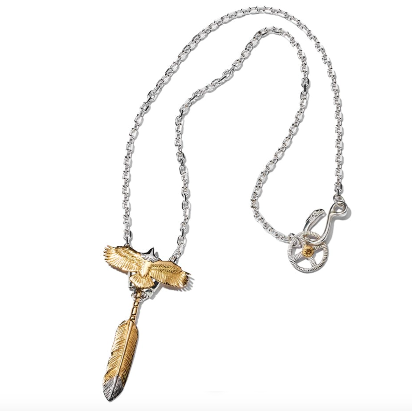 ＜レッドマン＞ ネックレス（SILVER×GOLD×PLATINUM）￥463,650(税込)