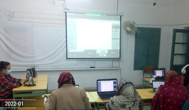 GCT　Lytton校での受講風景 