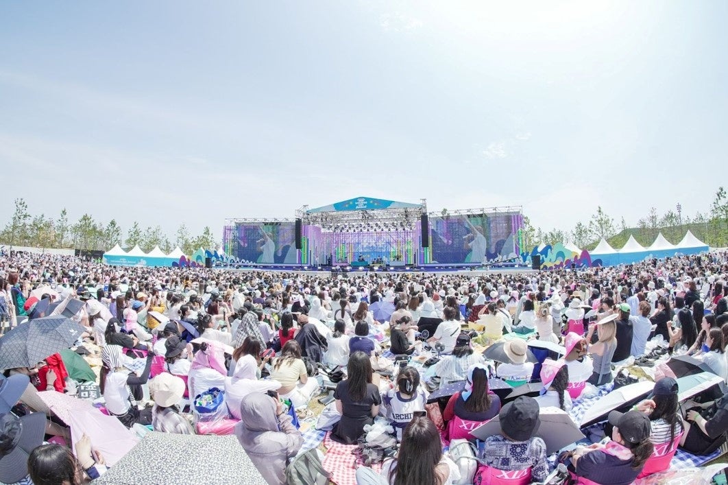 ディスカバリー・パークで行われた「Weverse Park」の全景