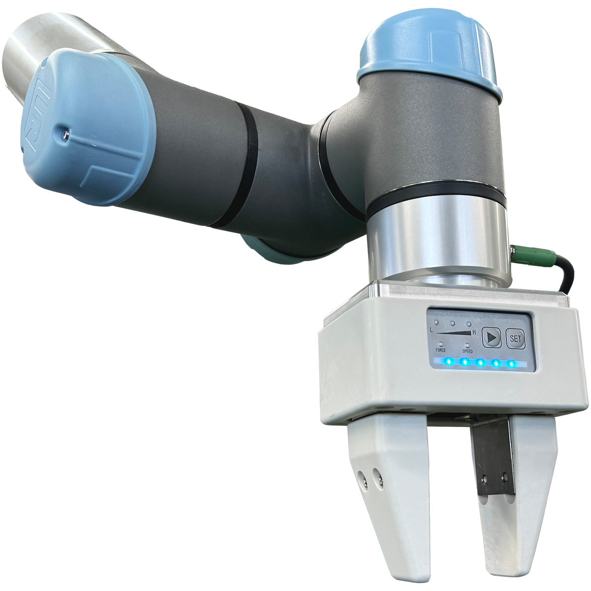 新UR+製品　（株）ニューエラーの2爪電動ハンド「ELCT1-100-20-NEWR」