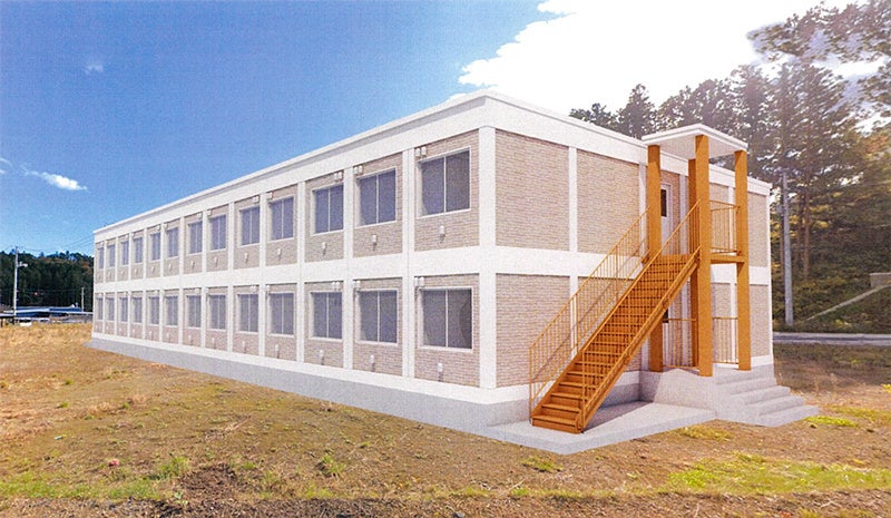 移設後の南三陸高校寮イメージ