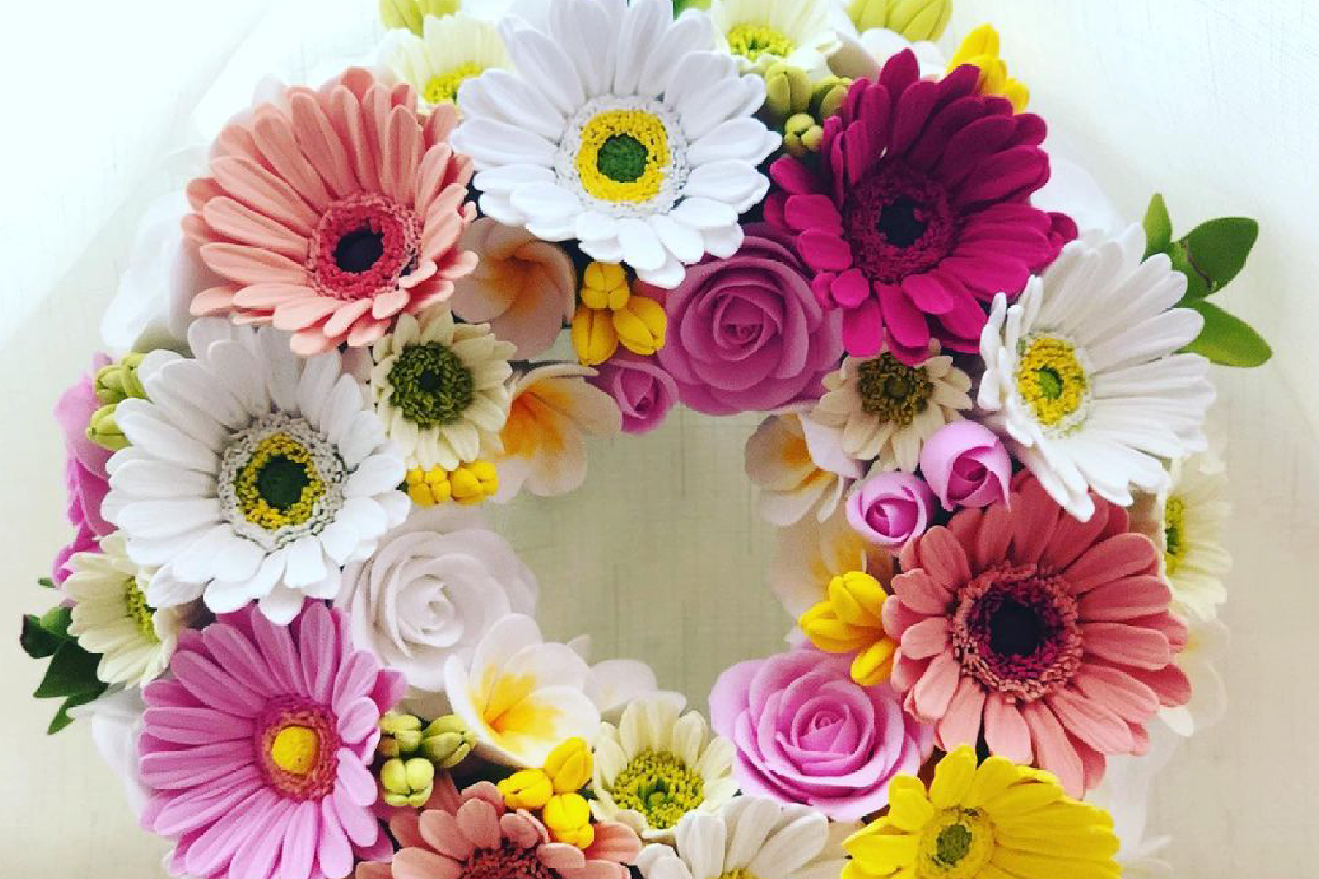 DECOクレイクラフト作品　※鯛乗り人形干支の作例ではございません