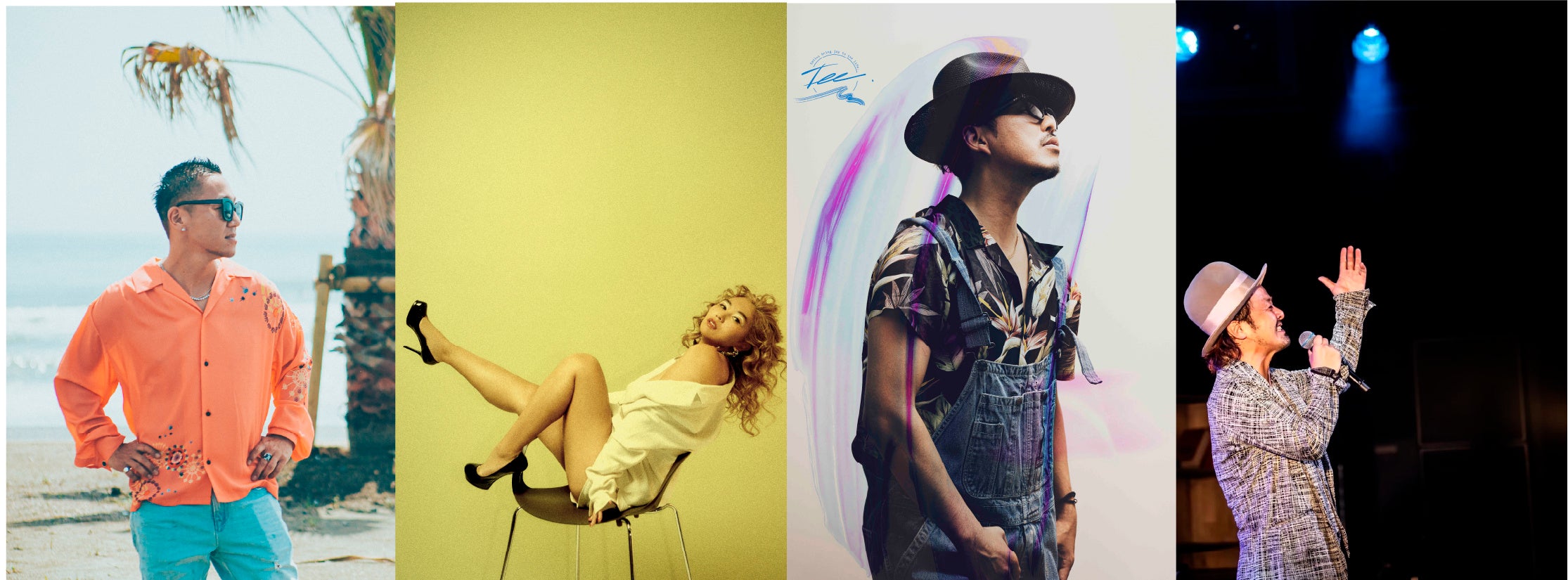 (出演アーティスト写真： Micro（Def Tech）、MINMI、TEE、強 -tsuyoshi-)