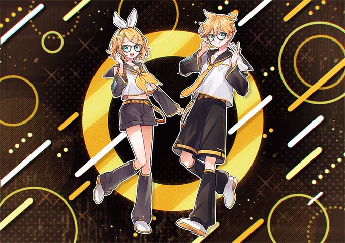 鏡音リン・レンPCメガネ RINLEN-002 2023年12月1日(金)販売 鏡音リン・レンPCメガネ RINLEN-002 2023年12月1日(金)販売