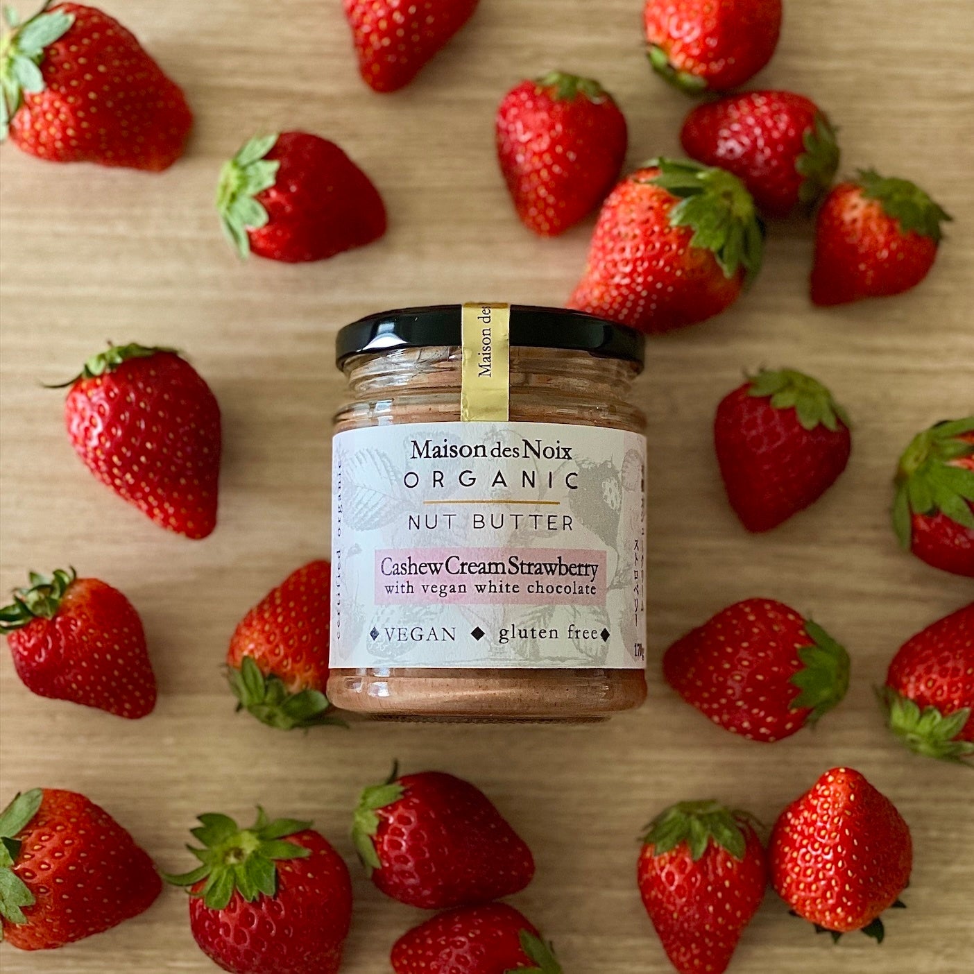 ビオセボン先行販売の「有機カシュークリームストロベリー」