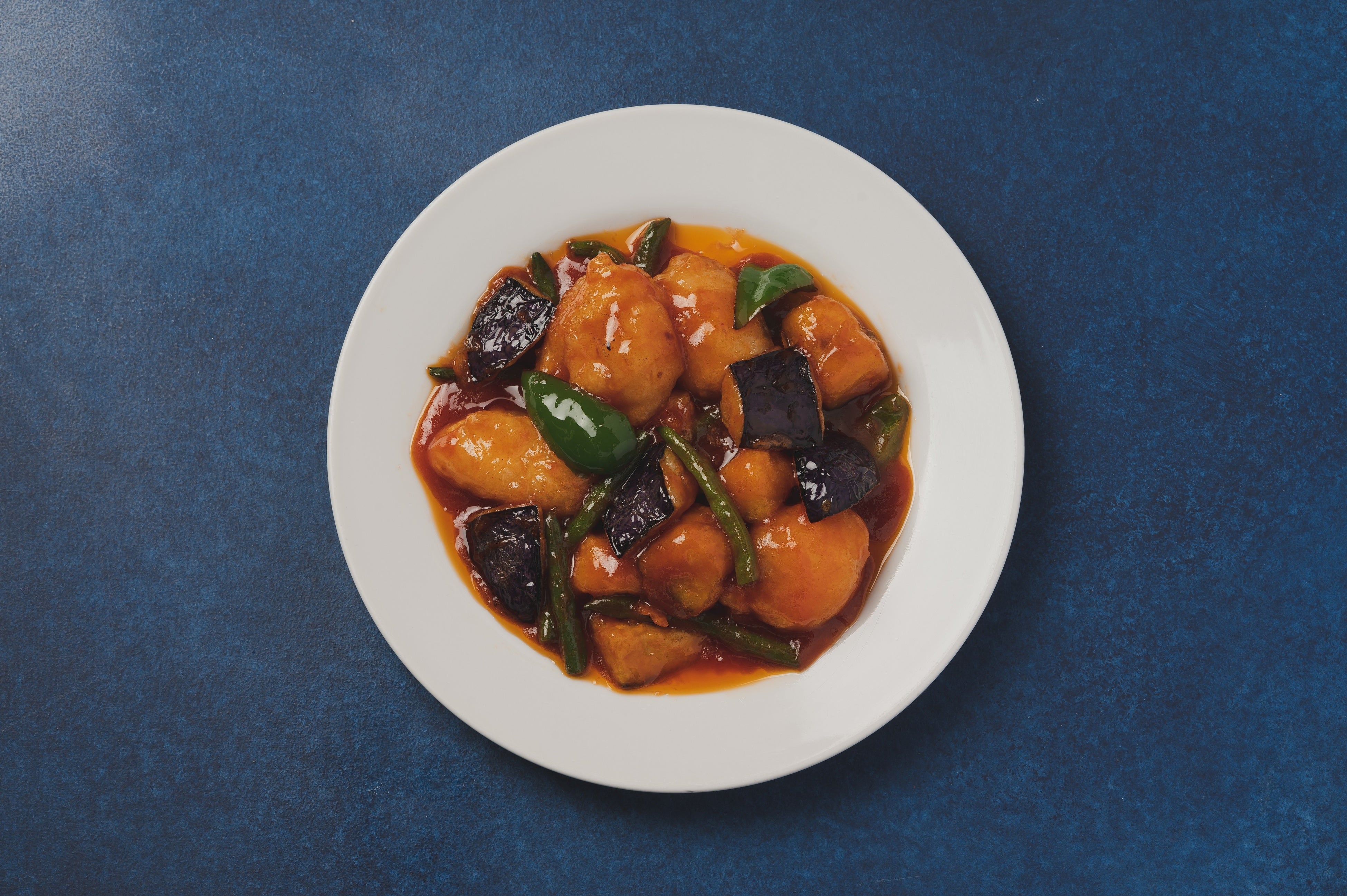 あんこうの唐揚げ甘酢あんかけ