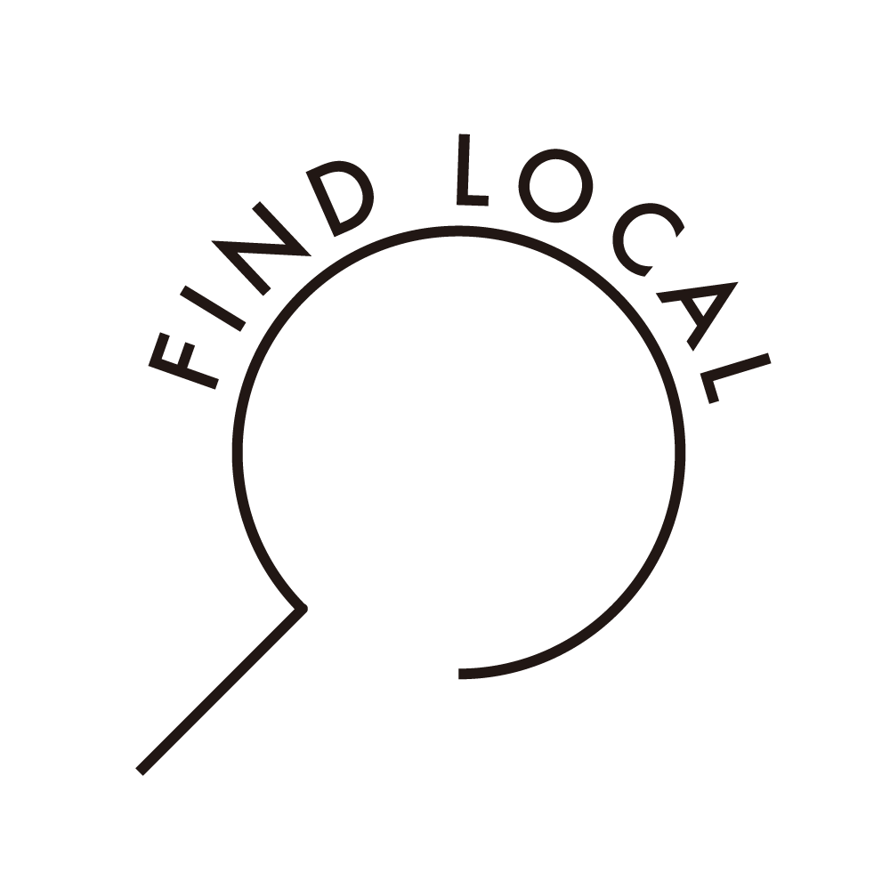 「FIND LOCAL」ロゴベーシック