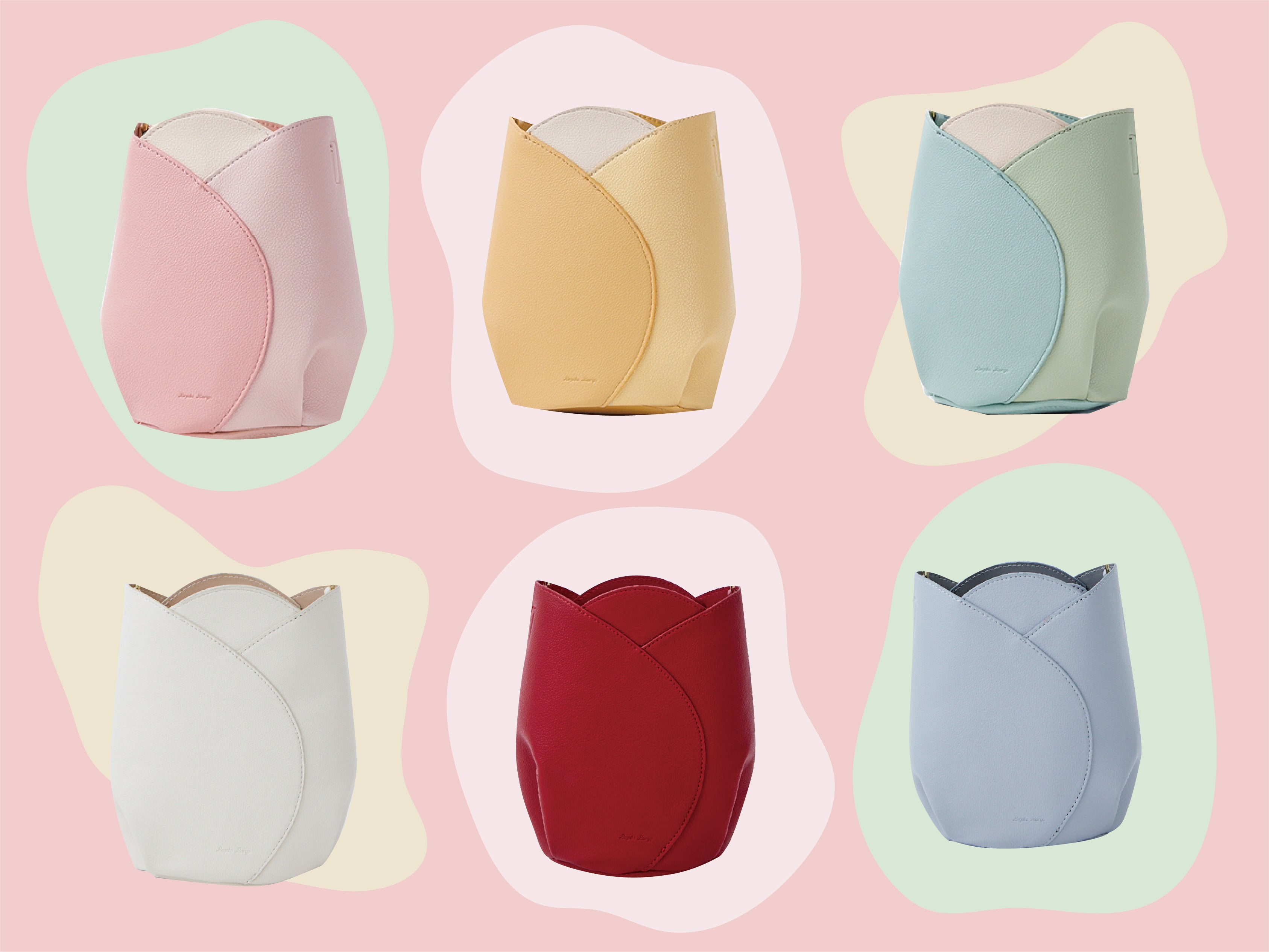 Laboあゆオリジナルバッグ〈ラベンダー&イエローチュール〉 Laboあゆオリジナルバッグ〈ラベンダー&イエローチュール