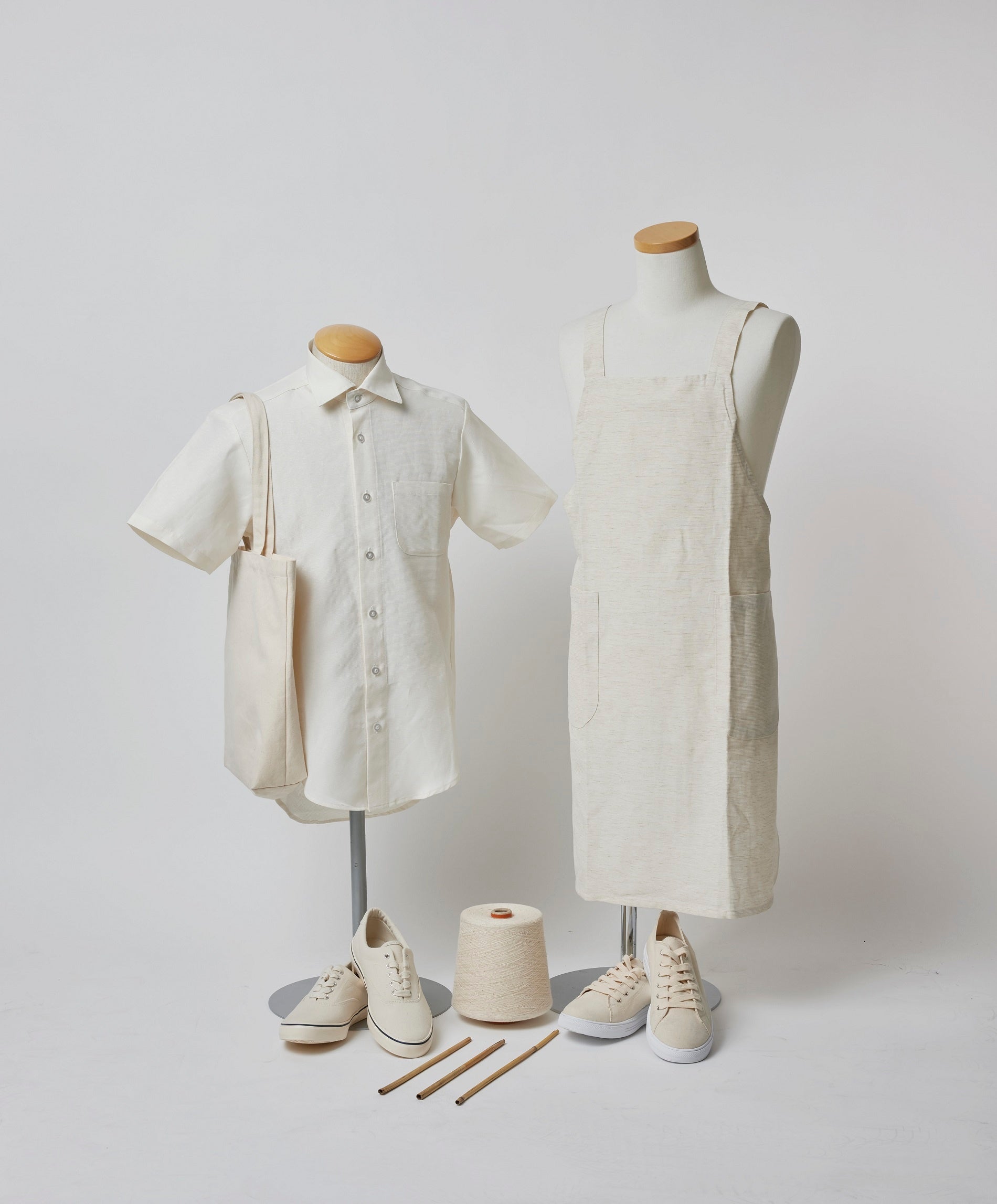 ヨシからアップサイクルした商品