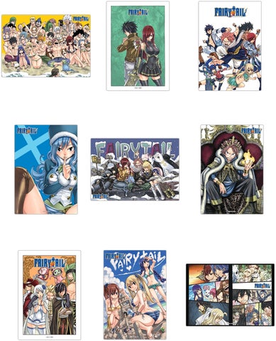 真島ヒロ先生原作『FAIRYTAIL』より、コミックス表紙や週刊少年 真島ヒロ先生原作『FAIRYTAIL』より、コミックス表紙や週刊少年