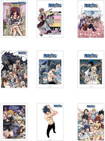 真島ヒロ先生原作『FAIRYTAIL』より、コミックス表紙や週刊少年 真島ヒロ先生原作『FAIRYTAIL』より、コミックス表紙や週刊少年