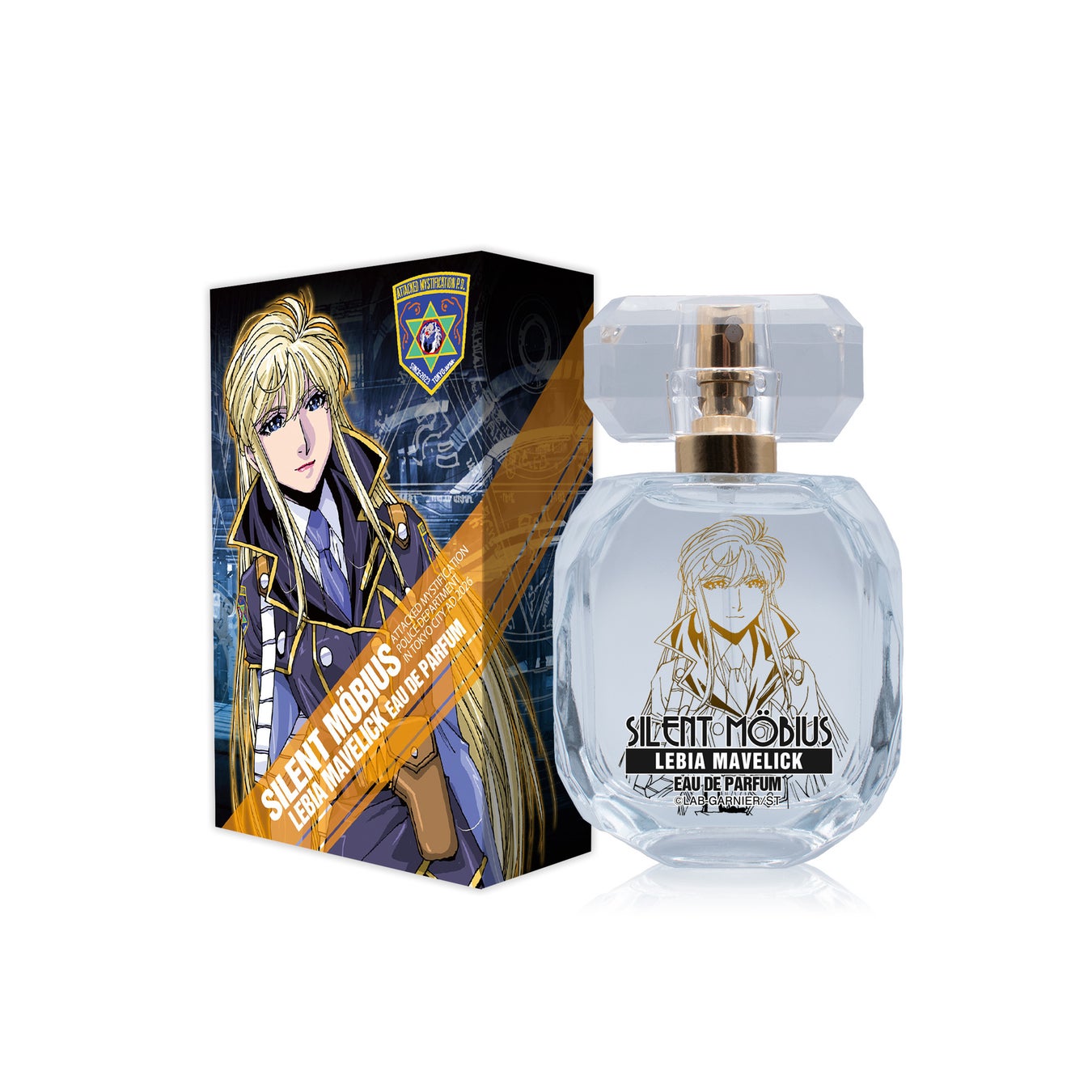 『サイレントメビウス』キャラクターをイメージした香水が登場!麻宮騎亜先生の新規描き下ろしイラストを使用 『サイレントメビウス』キャラクターをイメージした香水が登場!麻宮騎亜先生の新規描き下ろしイラストを使用